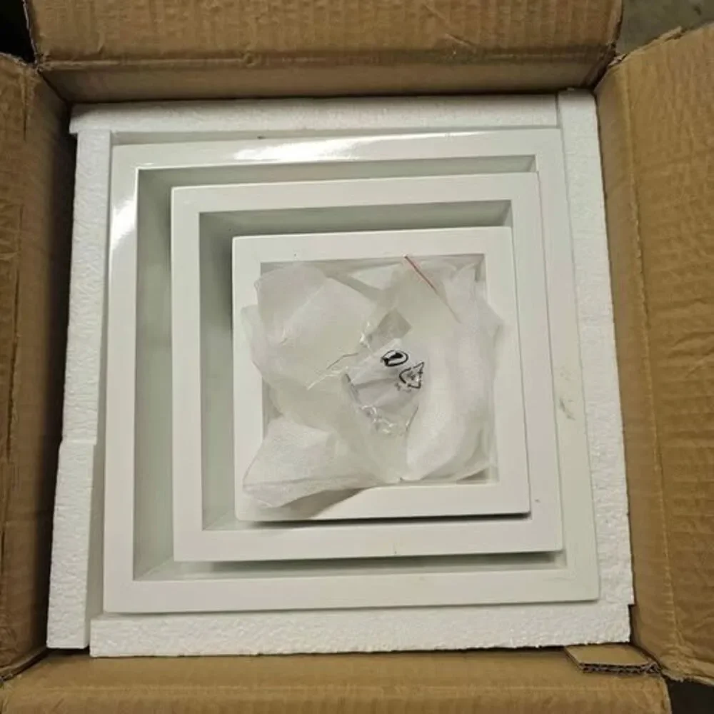 NEW Organize It All Wall Mounted White Floating Shelves (set of 3) NIB